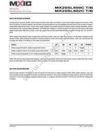 MX29SL800CBXEC-90G Datasheet Page 16