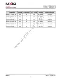 MX30UF4G28AB-TI Datasheet Page 9