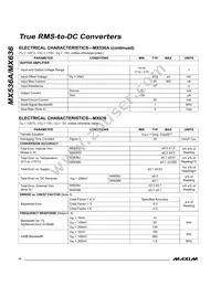 MX536AJCWE+ Datasheet Page 5