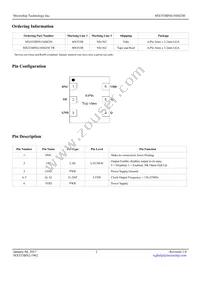 MX553BNS156M250 Datasheet Page 2