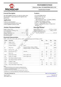 MX554BBD322M265 Datasheet Cover