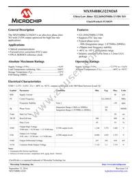 MX554BBG322M265-TR Datasheet Cover