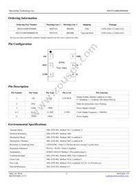 MX555ABB200M000-TR Datasheet Page 2