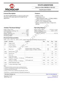 MX555ABB850M000 Datasheet Cover