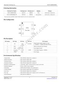 MX555ABB850M000 Datasheet Page 2