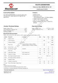 MX555ABD800M000 Datasheet Cover