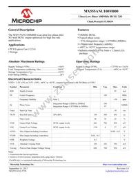 MX555ANU100M000 Datasheet Cover