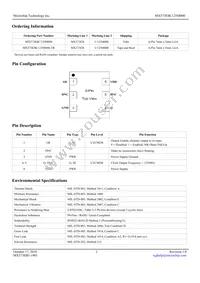 MX573EBC125M000-TR Datasheet Page 2
