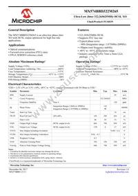 MX574BBD322M265-TR Datasheet Cover