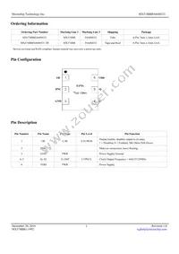 MX574BBF644M531-TR Datasheet Page 2