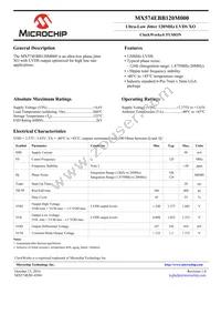 MX574EBB120M000-TR Datasheet Cover