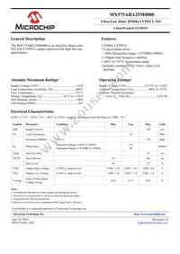 MX575ABA25M0000-TR Datasheet Cover