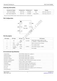 MX575ABA25M0000-TR Datasheet Page 2