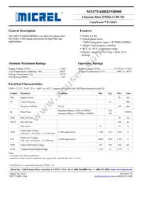 MX575ABB25M0000-TR Datasheet Cover