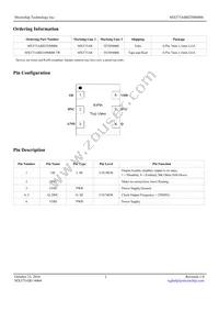 MX575ABH250M000-TR Datasheet Page 2