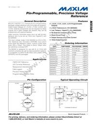 MX584TH Datasheet Page 2