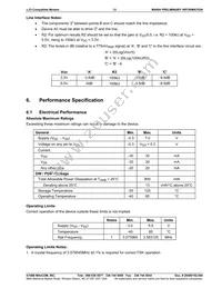 MX604TN-REEL Datasheet Page 12