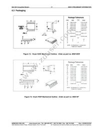 MX614DW-REEL Datasheet Page 17