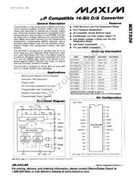 MX7536JN+ Datasheet Cover