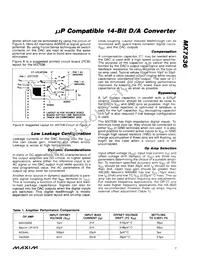 MX7536JN+ Datasheet Page 7