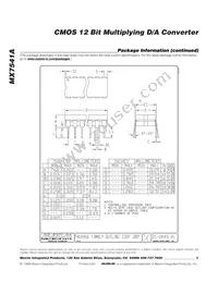MX7541ATD Datasheet Page 9