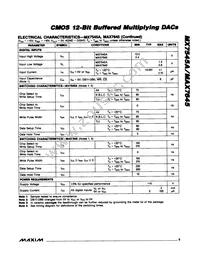 MX7545ACWP+T Datasheet Page 5