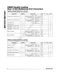 MX7547KEWG+T Datasheet Page 4