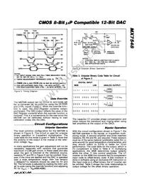 MX7548KCWP+T Datasheet Page 7