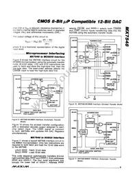 MX7548KCWP+T Datasheet Page 9