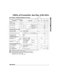MX7576KEQP+T Datasheet Page 3