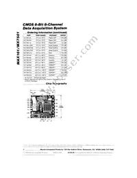 MX7581KN+ Datasheet Page 8