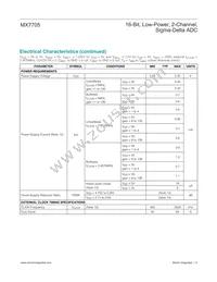 MX7705EWE+T Datasheet Page 5