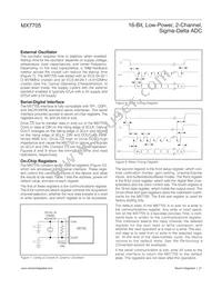 MX7705EWE+T Datasheet Page 21