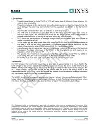 MX881RTR Datasheet Page 12