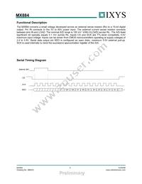 MX884HTTR Datasheet Page 3