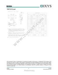 MX884HTTR Datasheet Page 4