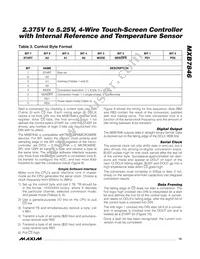 MXB7846EUE+T Datasheet Page 15