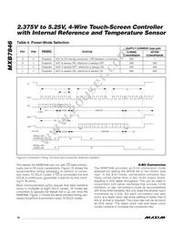 MXB7846EUE+T Datasheet Page 16