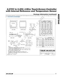 MXB7846EUE+T Datasheet Page 23