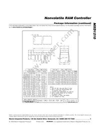 MXD1210CSA-T Datasheet Page 9