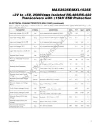 MXL1535EEWI Datasheet Page 7