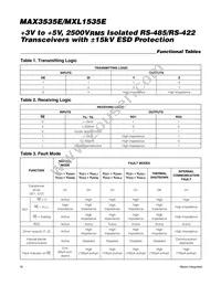 MXL1535EEWI Datasheet Page 18