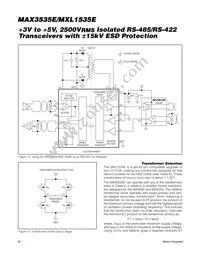 MXL1535EEWI Datasheet Page 20