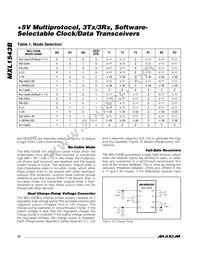 MXL1543BCAI+T Datasheet Page 10