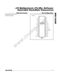 MXL1543BCAI+T Datasheet Page 17