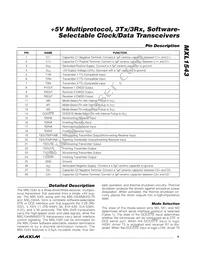 MXL1543CAI+T Datasheet Page 9