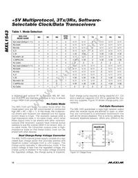 MXL1543CAI+T Datasheet Page 10