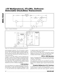 MXL1543CAI+T Datasheet Page 14