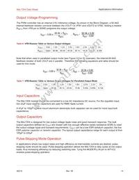 MXL7204-AYA-T Datasheet Page 21