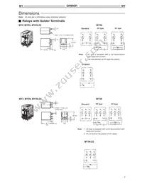 MY3F AC110/120 Datasheet Page 7